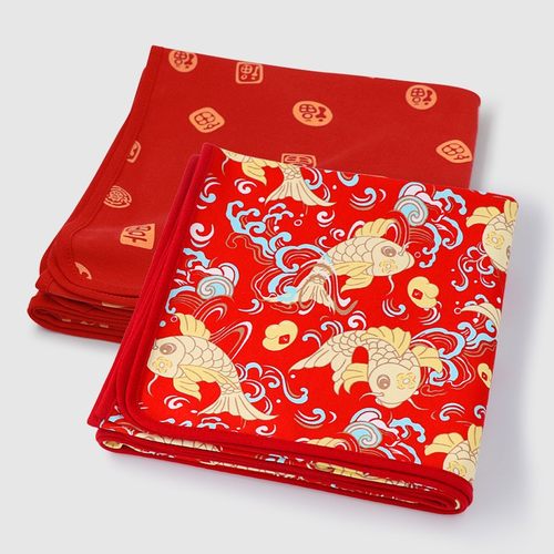 婴儿纯棉薄款包巾包单防惊跳包被