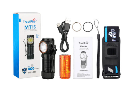 16340电池mini手电筒MT15防水