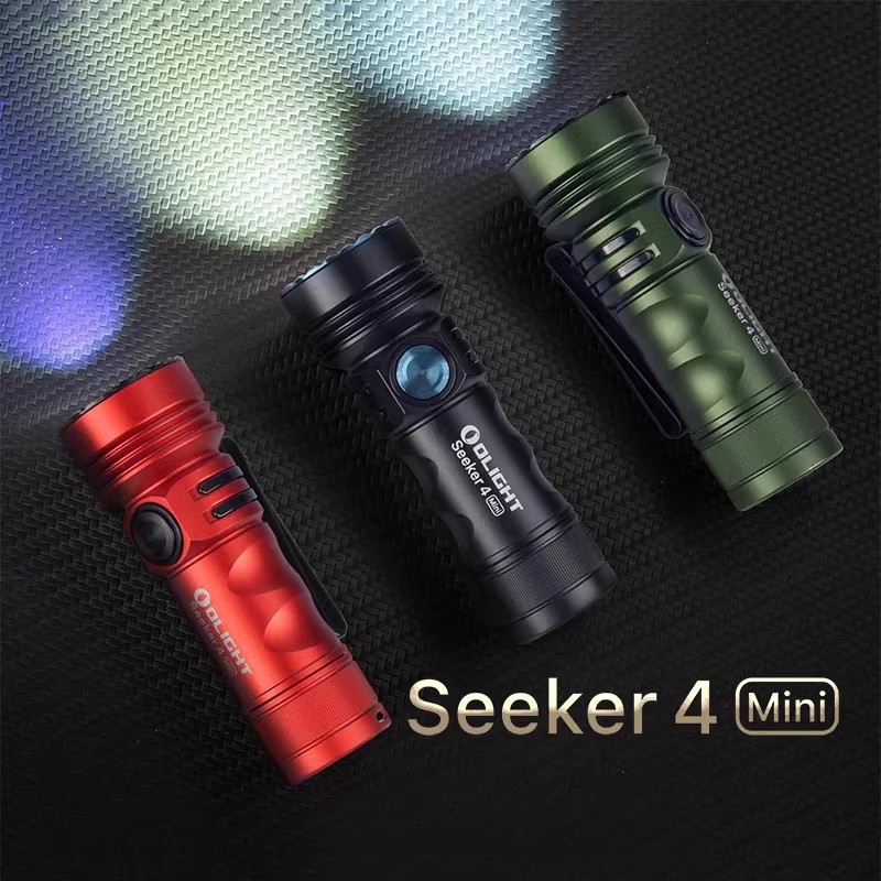 Olight Seeker探索家Seeker 4Mini强光充电UV手电筒紫光