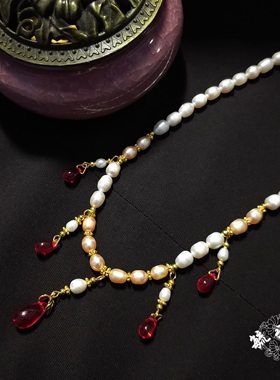 包邮原创汉服配饰古典百搭珍珠