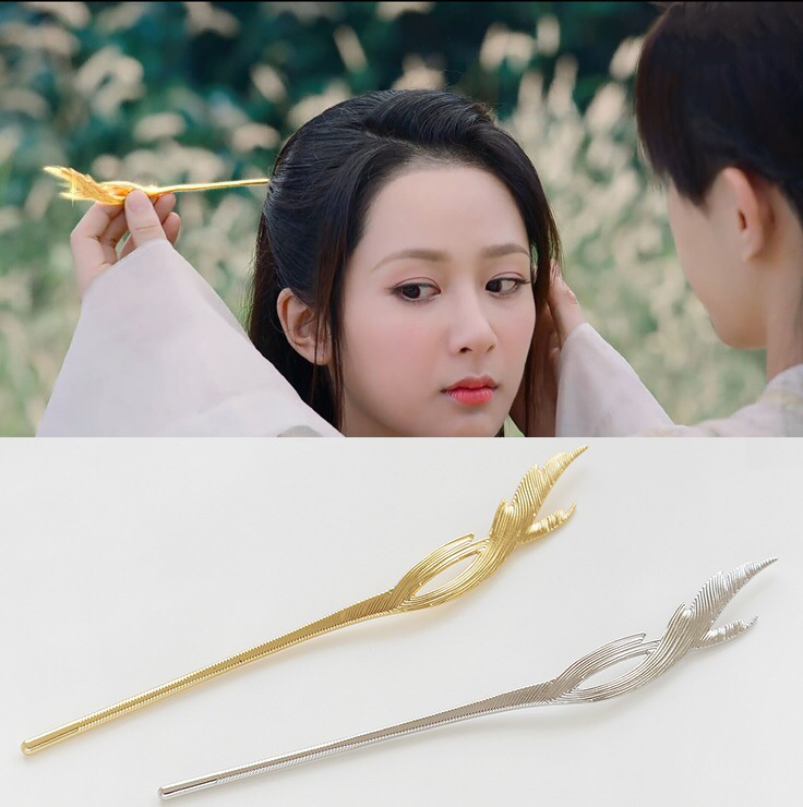 包邮发簪 寰谛凤翎 香蜜沉沉烬如霜发簪 锦觅发簪 盘发簪子