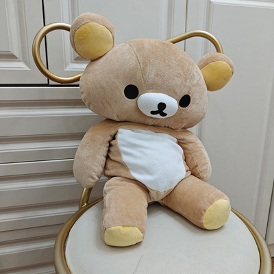 san-x玩偶现货轻松熊L码毛绒玩具