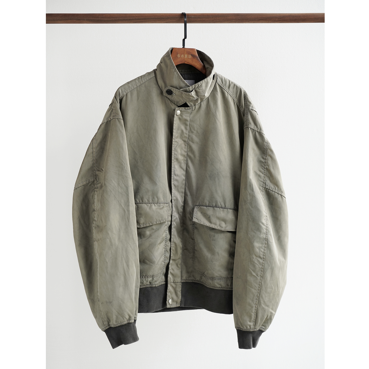 草木染A2夹克棉衣外套