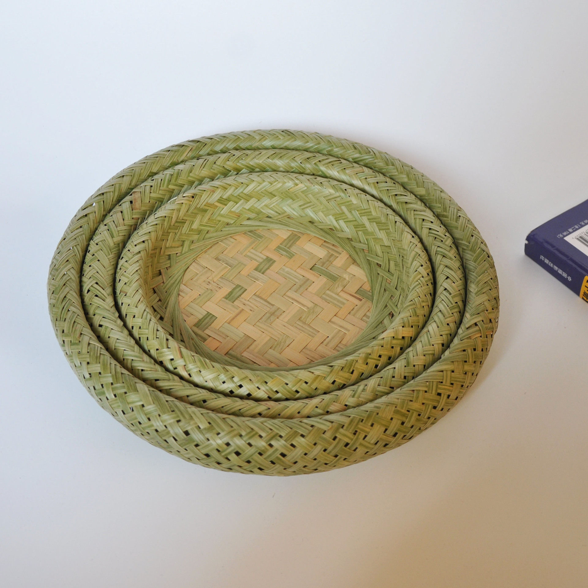 竹编制品竹青簸箕农家托盘鸟巢形水果篮子家用厨房收纳筐馒头竹筐,特色手工艺,竹编/竹雕,淘宝优惠券,粉丝福利购,淘宝优惠卷