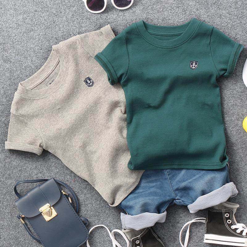 儿童短袖T恤夏季韩版男女童百搭短袖t恤中小童宝宝洋气打底衫夏装,童装/婴儿装/亲子装,T恤,淘宝优惠券,粉丝福利购,淘宝优惠卷