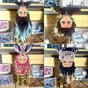 鬼灭之刃新款倒挂立牌亚克力九柱富冈义勇无一郎甘露寺桌面摆件