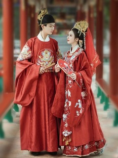 出租婚服良缘夙缔明制重工刺绣传统中式婚礼嫁衣出门服拍照写真