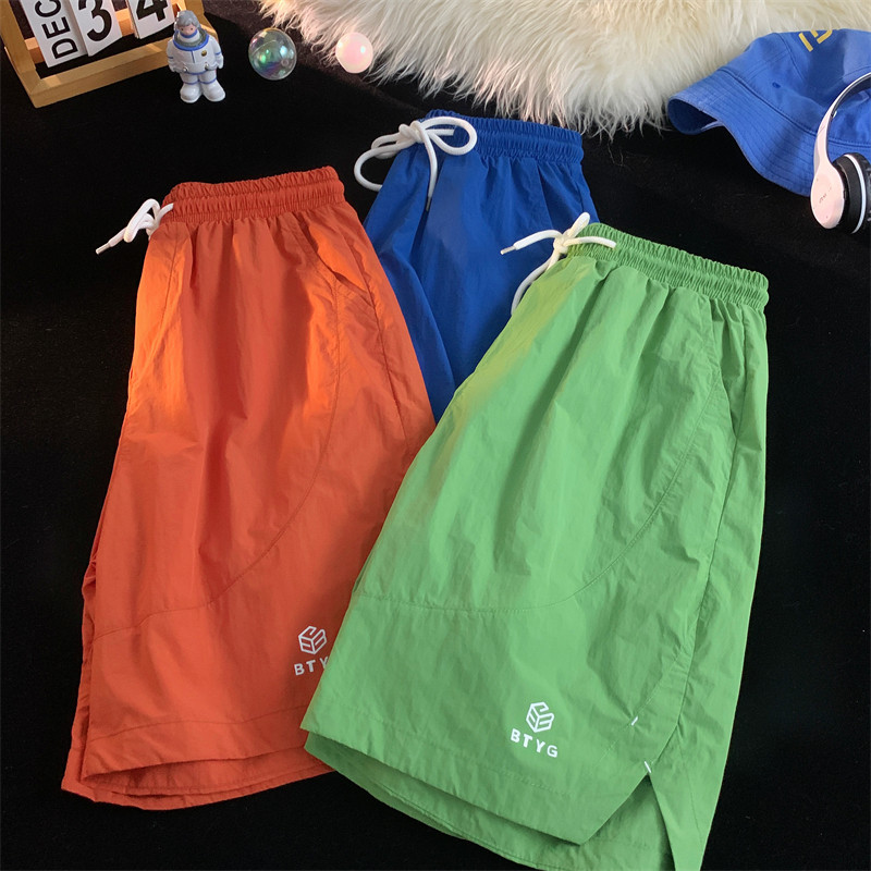 多巴胺短裤男女夏季韩版速干大码宽松百搭五分裤226-3-k9699-P27,男装牛仔裤,星座226-3