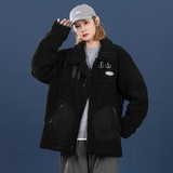 2020冬中性休闲情侣皮毛一体加厚外套棉衣棉服226-3-p125-6631，男装棉衣，星座226-3