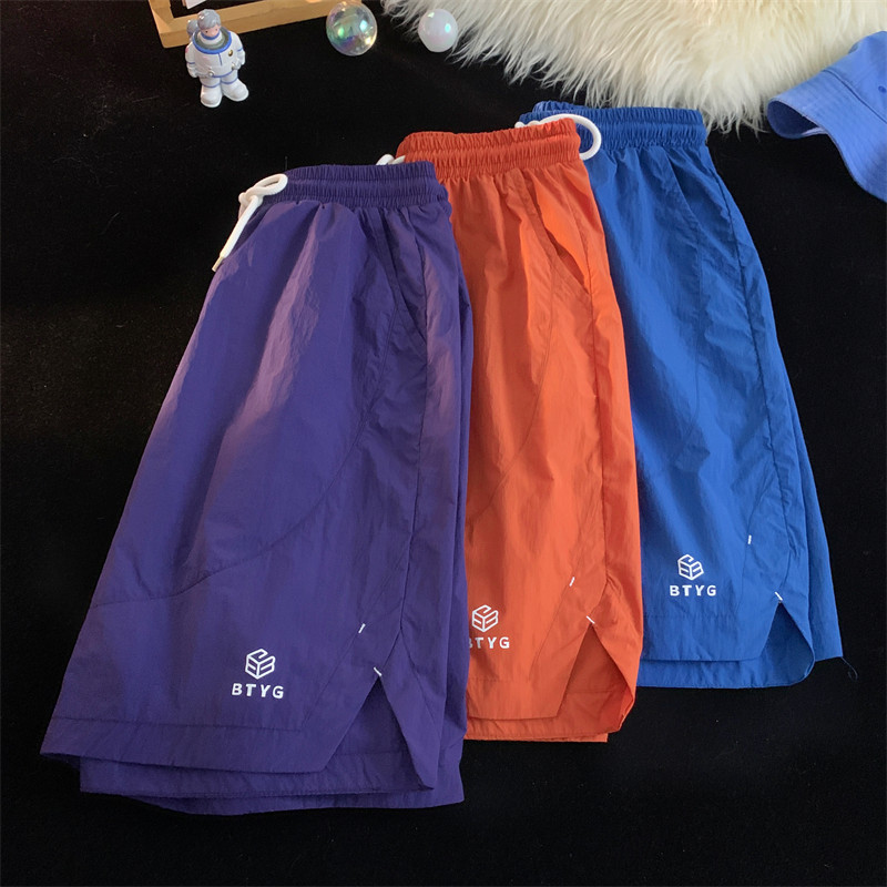 多巴胺短裤男女夏季韩版速干大码宽松百搭五分裤226-3-k9699-P27,男装牛仔裤,星座226-3