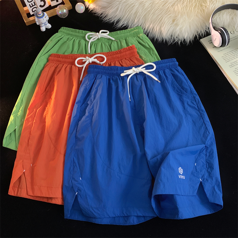多巴胺短裤男女夏季韩版速干大码宽松百搭五分裤226-3-k9699-P27，男装牛仔裤，星座226-3