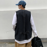 2021春夏秋款牛仔马甲宽松马夹无袖个性坎肩背心22636121P50，男装背心/马甲，星座226-3