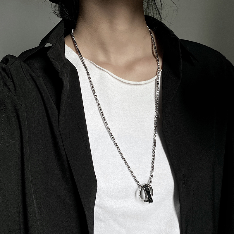 A353-X058-P20夏季百搭男女项链情侣潮流吊坠学生时尚服装配件9，头饰，电商A353