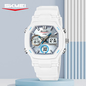 SKMEI时刻美时尚 学生多功能电子表外贸手表运动百搭双显腕表