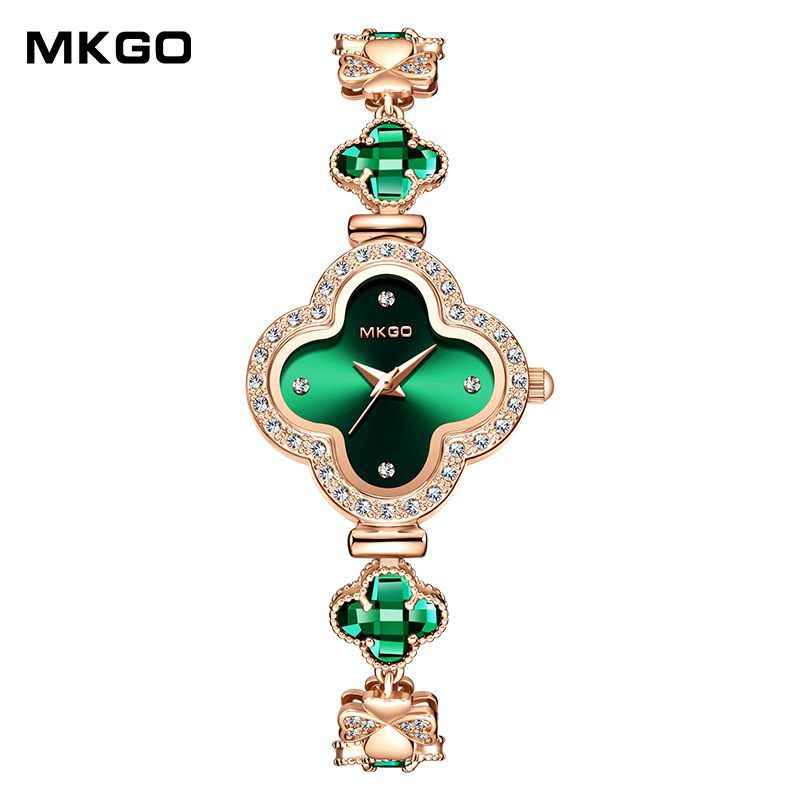 MKGO陌佧高新款轻奢时尚复古四叶