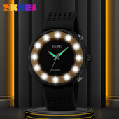 新款 时刻美简约潮流手表男士 防水夜光多功能学生电子腕表创意发光