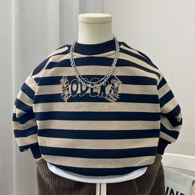 一体绒男童卫衣秋冬百搭