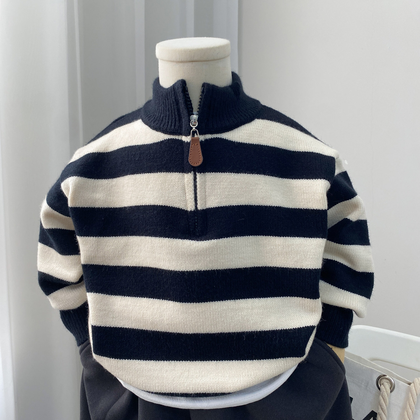 男童毛衣秋冬2025新款儿童针织衫中领打底男孩潮帅气洋气休闲套头,童装/婴儿装/亲子装,毛衣/针织衫,淘宝优惠券,粉丝福利购,淘宝优惠卷