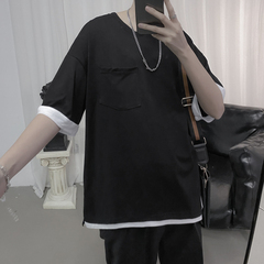 Men's and women's short sleeves