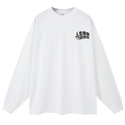 FATECAROL秋冬重磅基础长袖T恤