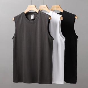 岁月有情时张小满黄景瑜同款纯棉背心男士休闲时尚运动坎肩无袖