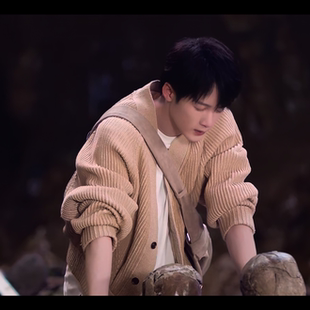 猎罪图鉴沈翊檀健次同款针织开衫外套秋冬宽松日系情侣毛衣针织衫