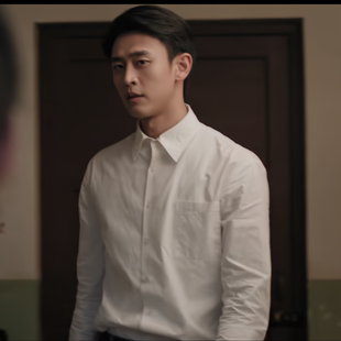 纯真年代的爱情陈飞宇瞿桦王天辰同款长袖衬衫春秋宽松休闲衬衣男