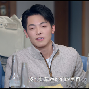 骄阳似我赖伟明宋威龙仇赫同款半拉链针织衫男麻花立领秋冬毛衣男