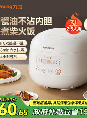 九阳电饭煲小型家用3L升电饭锅2到3-4人多功能迷你新正品30FZ319