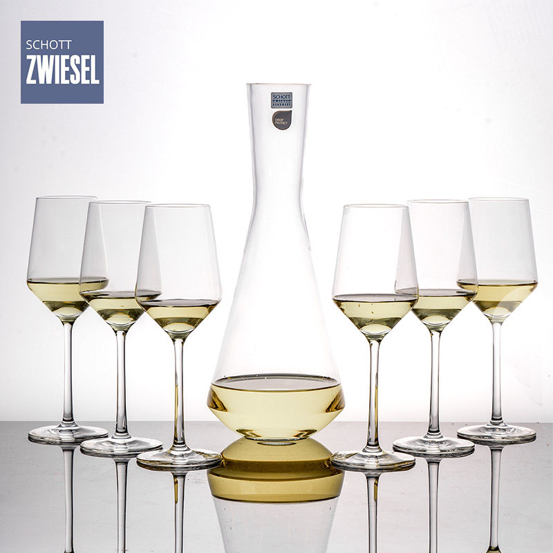 德国schott肖特圣维莎进口水晶玻璃白葡萄酒杯套装家用红酒醒酒器
