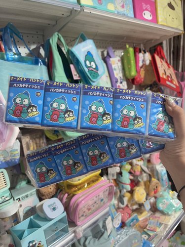 丑鱼纸巾人鱼汉顿纸巾方巾毛巾小抽纸