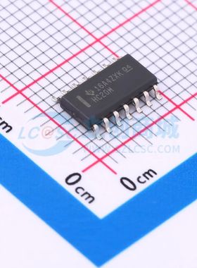 CD74HC20M SOIC-14 逻辑门 TI(德州仪器)原装正品 电子元件配单