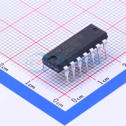 CD4047BE DIP-14 单稳态多谐振荡器 TI全新正品原装 电子元件配单