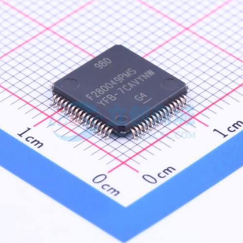 F280049PMS LQFP-64(10x10) 单片机(MCU/MPU/SOC) TI(德州仪器)原