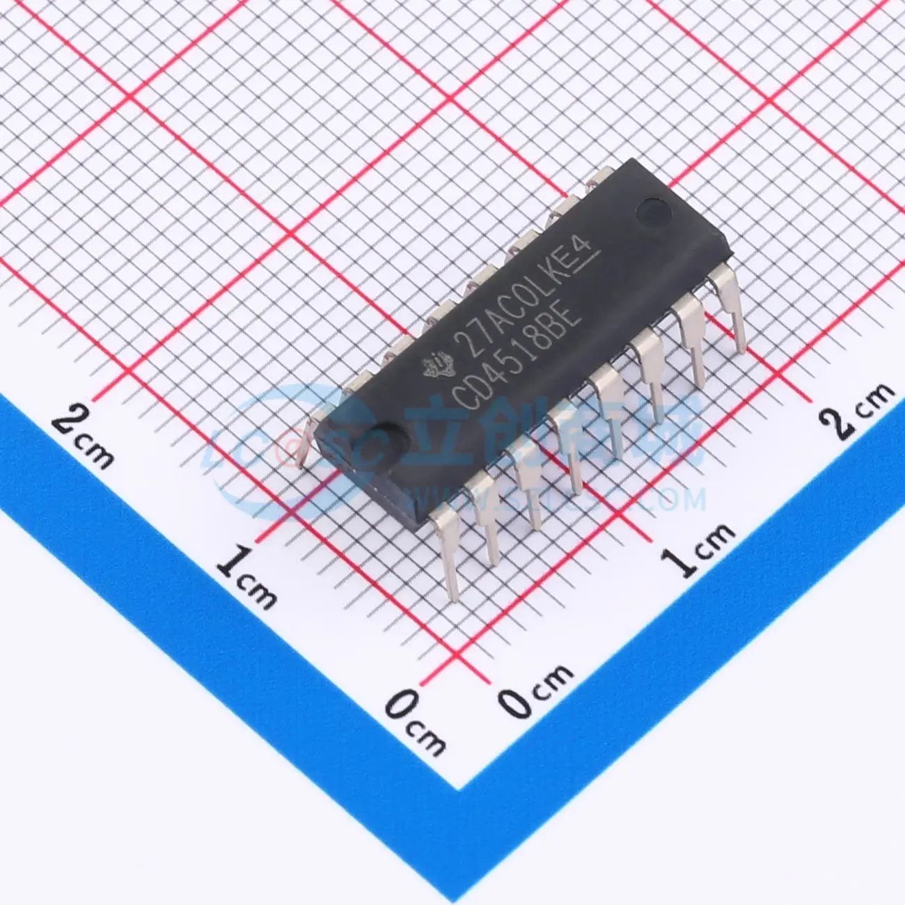 CD4518BEE4 PDIP-16 计数器/分频器 TI全新正品原装 电子元件配单