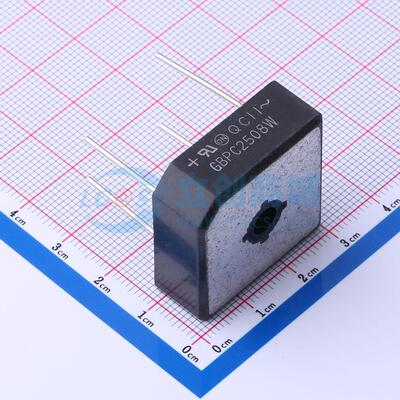 GBPC2508W GBPC-W 整流桥 onsemi(安森美)全新原装 电子元器件配