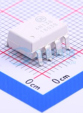 6N138SDM SOP-8-2.54mm 逻辑输出光耦 onsemi(安森美)全新原装 电