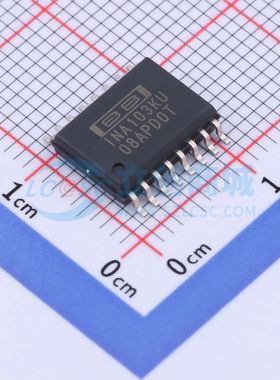 INA103KU SOIC-16-300mil 仪表放大器 TI全新正品原装 电子元件配