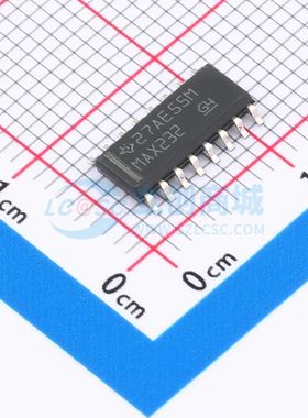 MAX232DE4 SOIC-16 RS232芯片 TI全新正品原装 电子元件配单