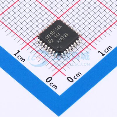 CDCLVD110AVF LQFP-32(7x7) 时钟缓冲器/驱动器/分配器 TI全新正