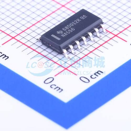NA556DR SOIC-14 555定时器/计时器 TI全新正品原装 电子元件配单