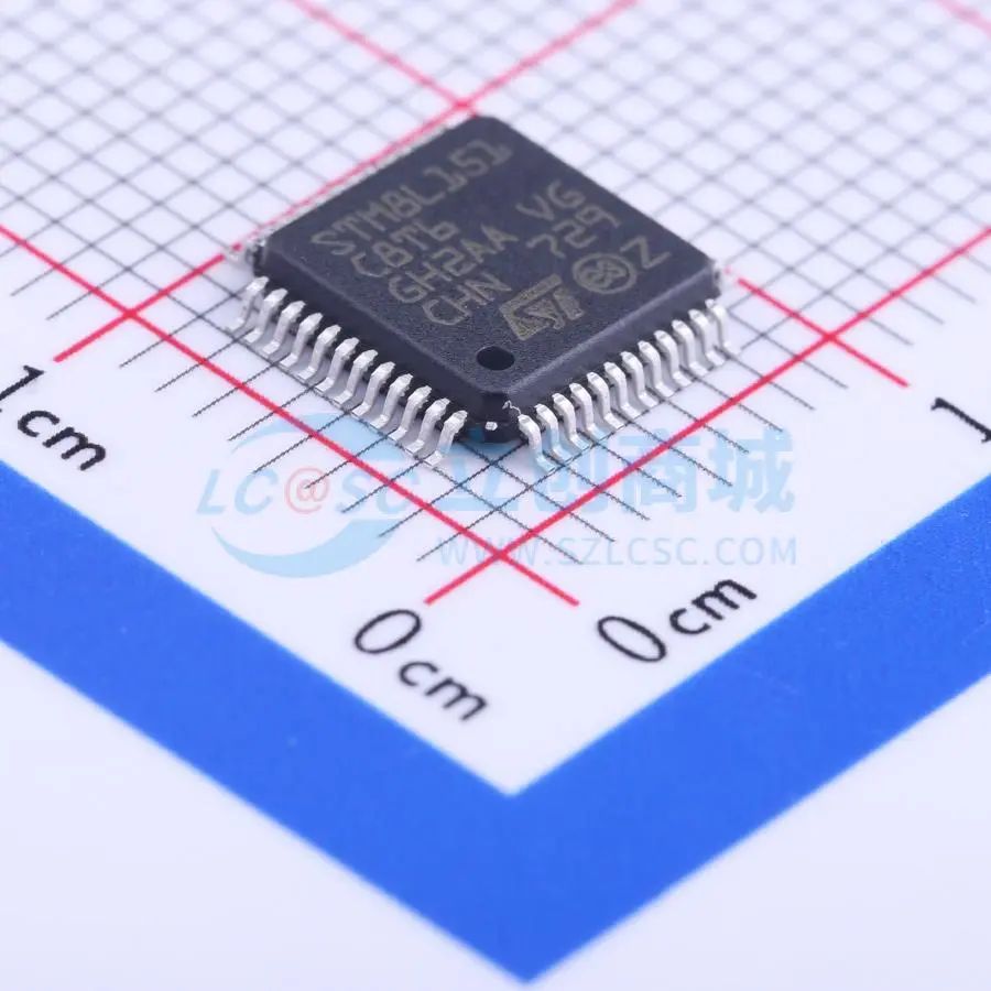 STM8L151C8T6 LQFP-48(7x7) 单片机(MCU/MPU/SOC) ST(意法半导体)