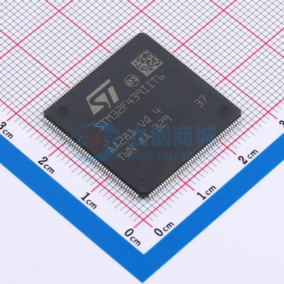 STM32F439IIT6 LQFP-176(24x24) 单片机(MCU/MPU/SOC) ST(意法半