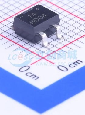 HD04-T MiniDIP 整流桥 DIODES(美台)原装正品 电子元件配单