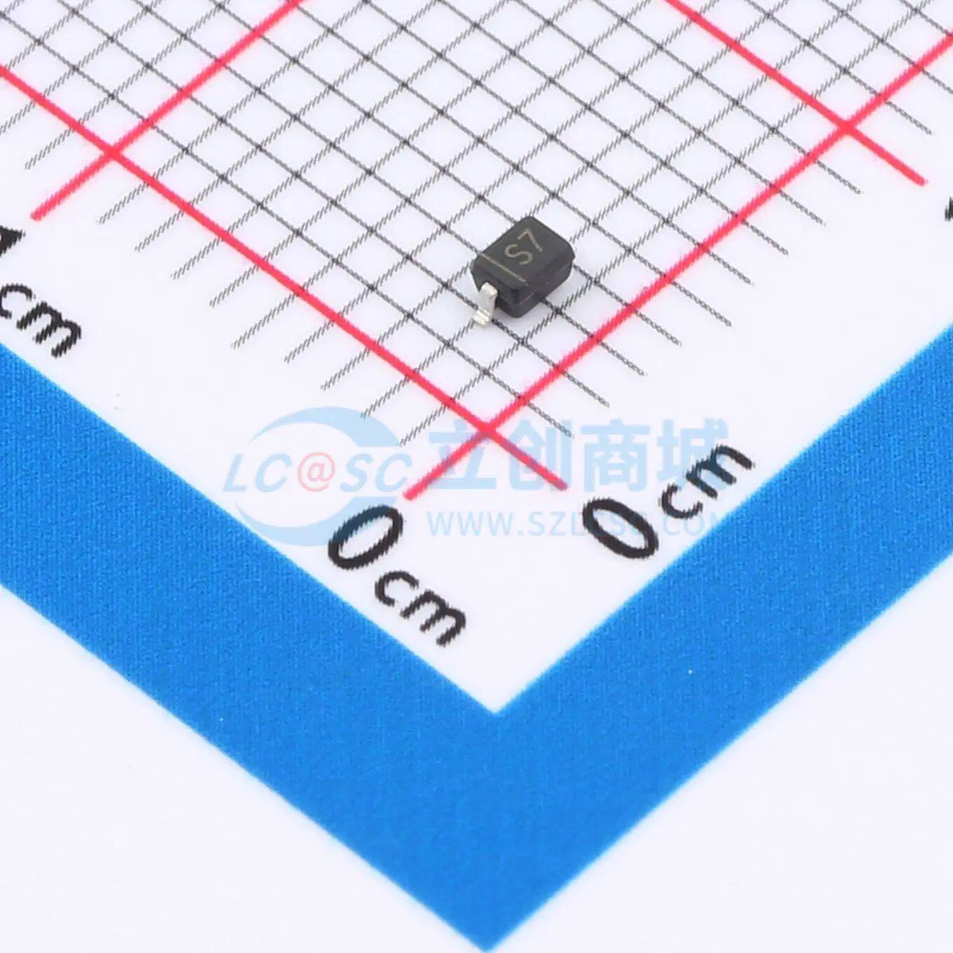 BAT42WS-7-F SOD-323 肖特基二极管 DIODES(美台)原装正品 电子元