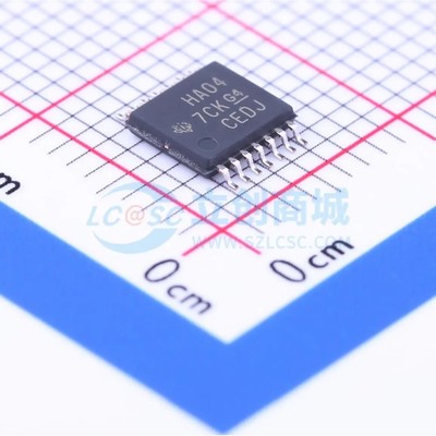 SN74AHC04PWRG4 TSSOP-14 反相器 TI全新正品原装 电子元件配单