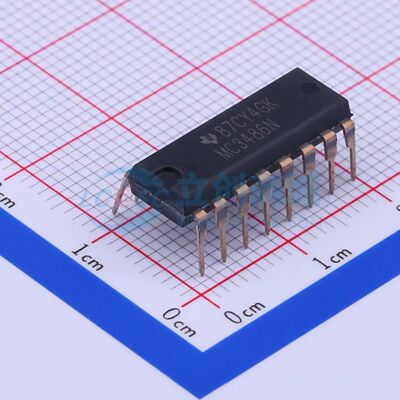 MC3486N PDIP-16 RS-485/RS-422芯片 TI全新正品原装 电子元件配