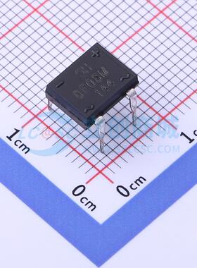 DF08M DIP-4 整流桥 onsemi(安森美)全新原装 电子元器件配单