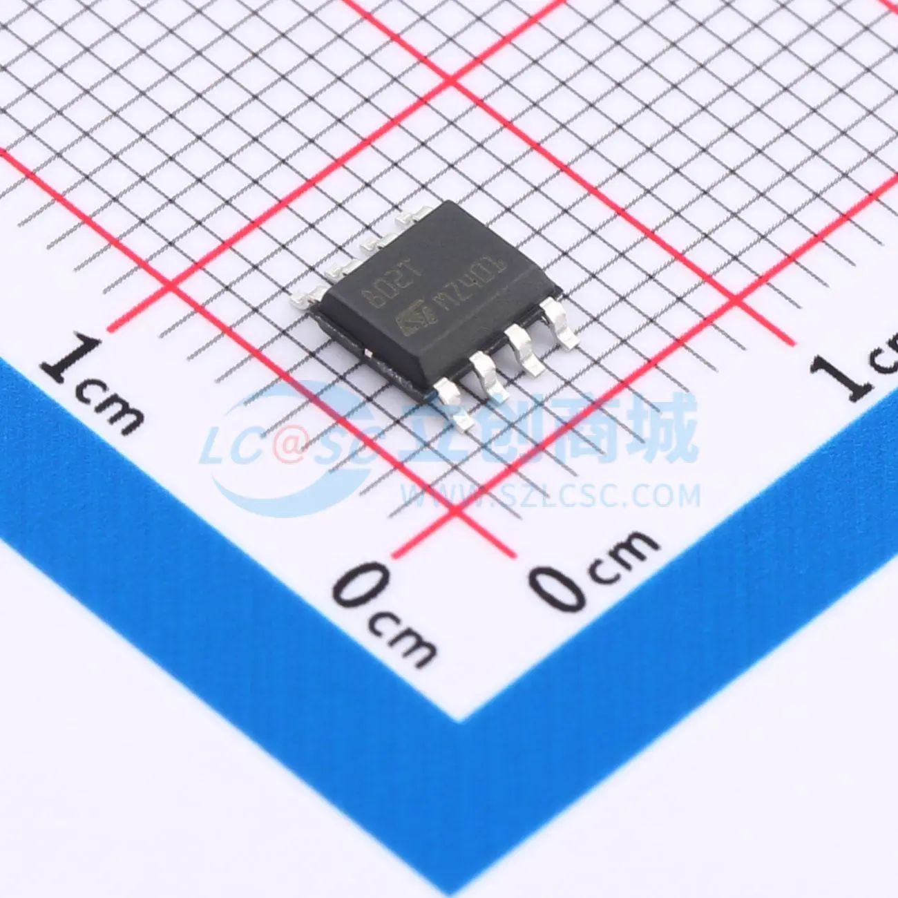 STM802TM6F SOIC-8 监控和复位芯片 ST(意法半导体)全新原装 电子