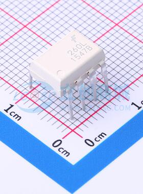 FOD260L DIP-8 逻辑输出光耦 onsemi(安森美)全新原装 电子元器件